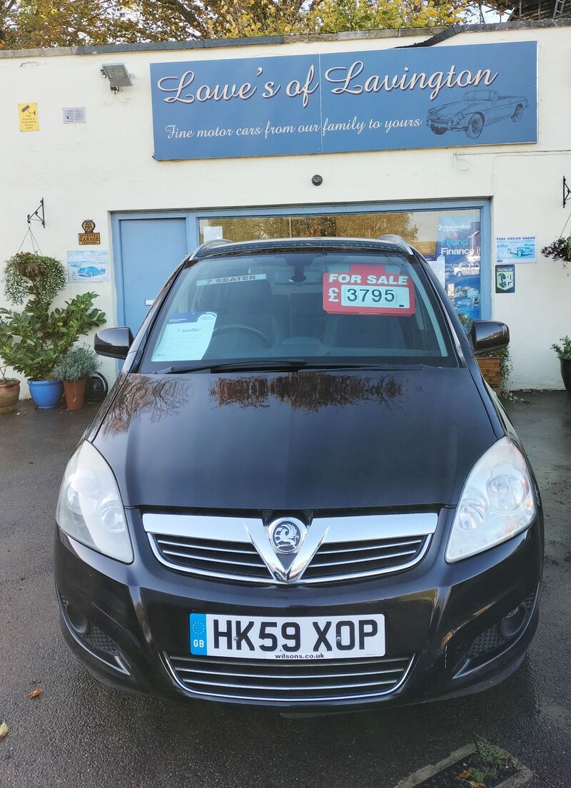 View VAUXHALL ZAFIRA DESIGN